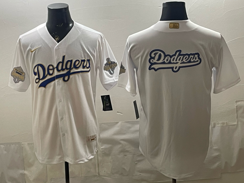 Men Los Angeles Dodgers blank white Game 2026 Nike MLB Jersey 0408007
